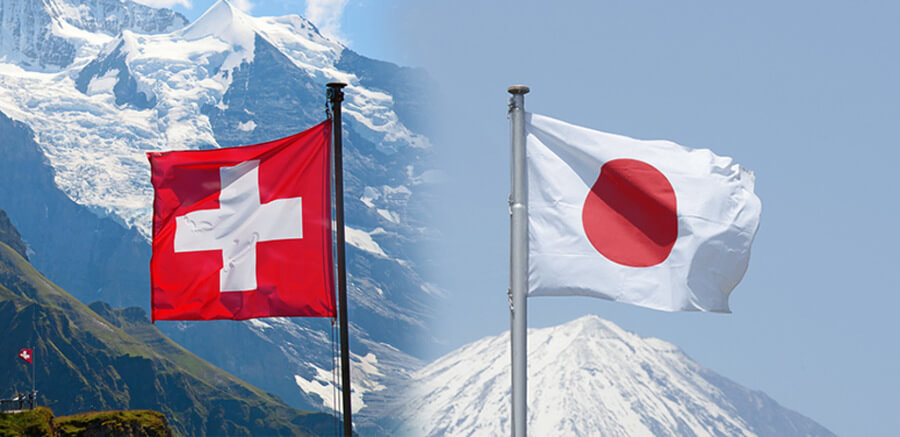 Japonia vs Szwajcaria